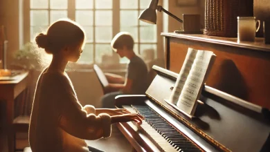 Learning to play the piano