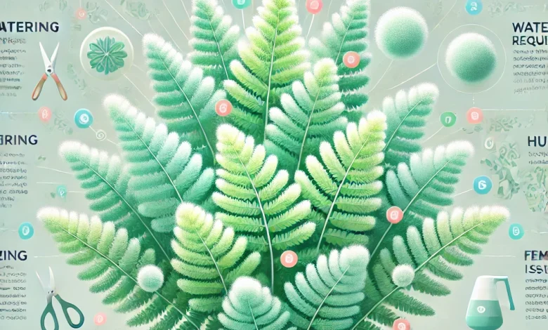 cotton candy fern care​