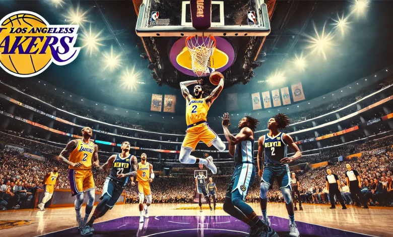 lakers vs denver nuggets match player stats